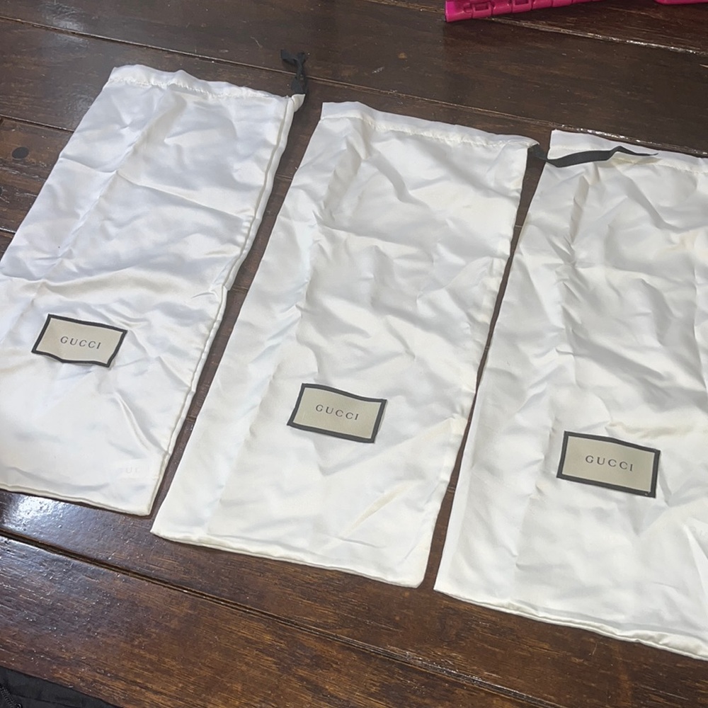 Gucci dust bags